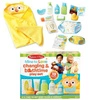 Mine to Love - zestaw do pielęgnacji i kąpieli lalek 41703-Melissa & Doug, akcesoria dla lalek