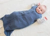 Lulujo Śpiworek Do Spania 0-6m 1.0 TOG Navy Night