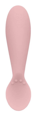 EZPZ Komplet pierwszych naczyń silikonowych First Foods Set pastelowy róż