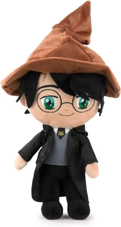 Harry Potter 1st year in selection hat plush (high: 29 cm) - HP / Pluszak Harry Potter w Tiarze Przydziału (29 cm)