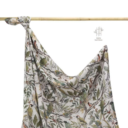 Otulacz 100% Bamboo 100x120cm - Ornithology