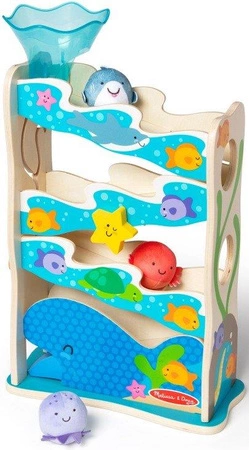 Drewniana zjeżdżalnia dla piłeczek kulodrom Ocean 30736-MD Melissa & Doug