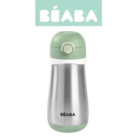Beaba Bidon termiczny termobutelka 350 ml Sage green
