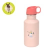 Lassig Bidon ze stali nierdzewnej z ustnikiem i uchwytem 500 ml Sunny Explorer rose/pink