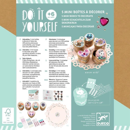 Zrób to sam - MINI PUDEŁECZKA DJ07918