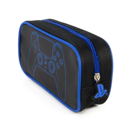 Piórnik Playstation (czarno-niebieski)