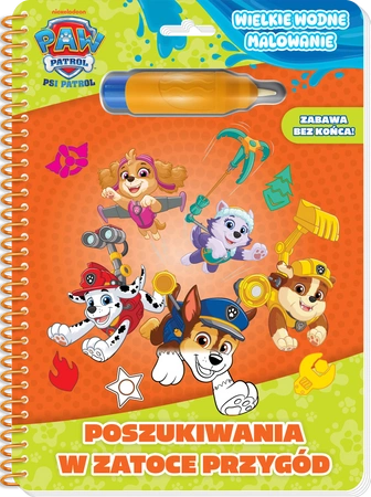 Poszukiwania w Zatoce Przygód. Psi Patrol. Wielkie wodne malowanie