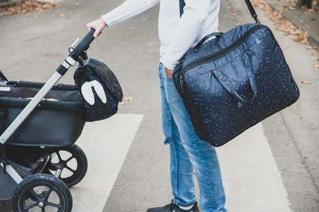 My Bag's Torba do wózka Flap Bag Confetti Black