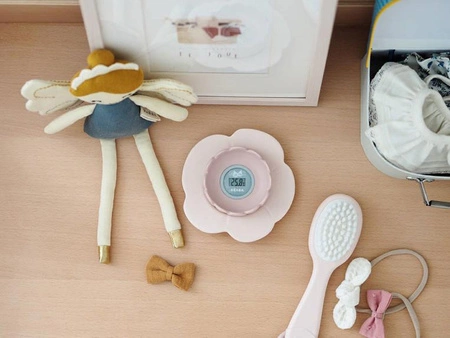 Beaba Termometr do kąpieli Lotus Old Pink