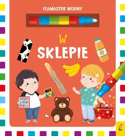 W sklepie. Flamaster wodny