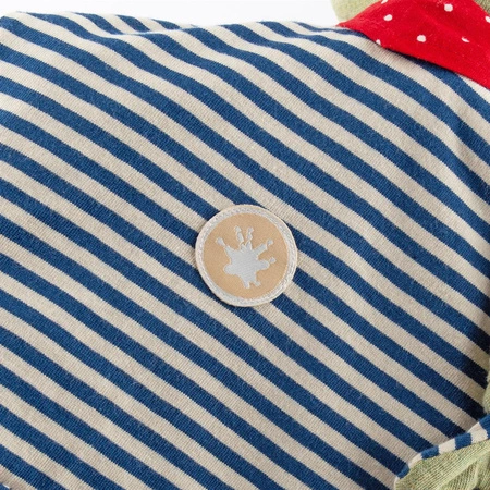 Pierwsza przytulanka komforter Żabka szmatka maskotka dla dzieci sigikid