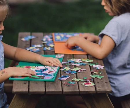 Mudpuppy Puzzle magnetyczne 2w1 Robaki i ptaki 20 elementów 4+