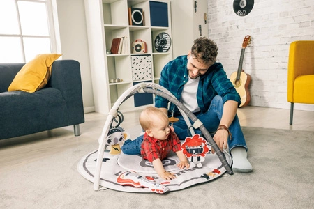 Gimnastyka/mata edukacyjna z pałąkami - Tiny Rockers Tiny Love