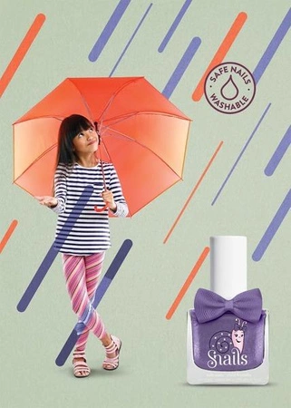 Lakier do paznokci dla dzieci Snails - Purple Comet