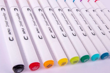 Markery dwustronne Street Marker Apli - 12 kolorów