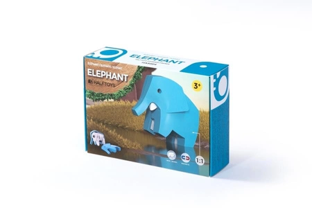 Halftoys Magnetyczny Składany Słoń