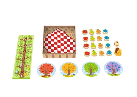 TOOKY TOY Wiewiórka w Sadzie Gra Planszowa Wiewiórka