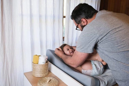 Beaba Pokrowiec na anatomiczny przewijak Sofalange Light Mist