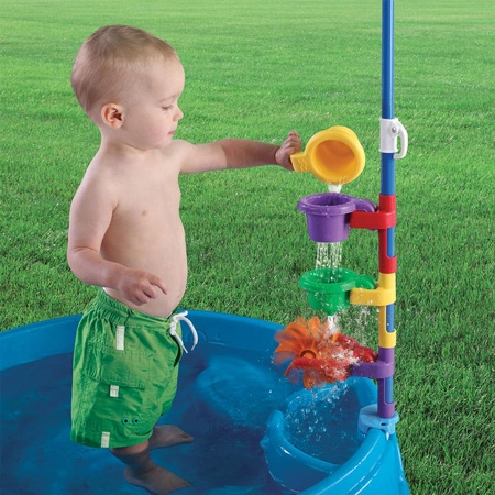 Step2 Basen z Parasolem 2w1 Piaskownica Dla Dzieci