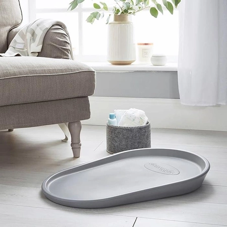 Shnuggle Mata do Przewijania z Pianki Grey