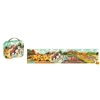 Puzzle panoramiczne w walizce Prehistoria 100 elementów 6+, Janod