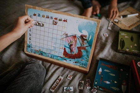 Statki gra magnetyczna, Janod