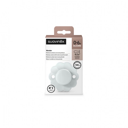 Suavinex Smoczek fizjologiczny sx pro wonder 0-6m ILLUSION BLUE