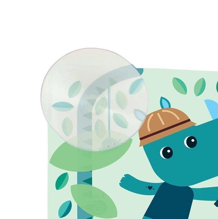 LILLIPUTIENS Magiczna rozkładana książeczka-harmonijka do kąpieli Safari Dżungla 12 m+