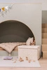 3 Sprouts Pudełko Zamykane Recycled Terrazzo Cream