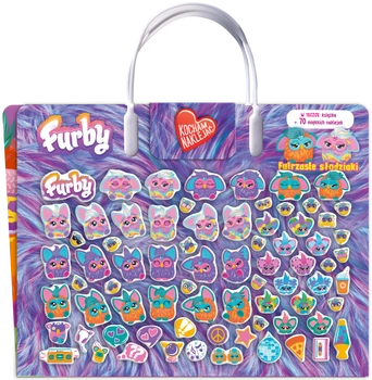 Futrzaste słodziaki. Furby. Kocham naklejać