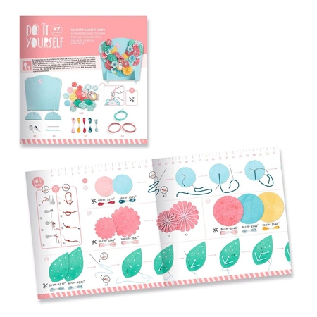 Zrób to sam - komplet biżuterii FLORA DJ07994