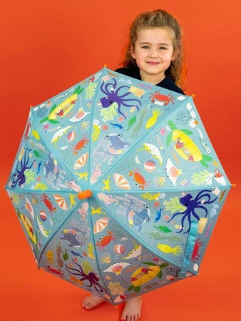 Podwodny Świat Parasolka Zmieniająca Kolory