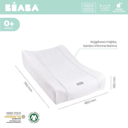 Beaba Pokrowiec na anatomiczny przewijak Sofalange White
