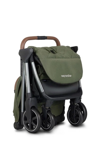 Easywalker Jackey Special Edition Kompaktowy, samoskładający się wózek spacerowy z torbą transportową Emerald