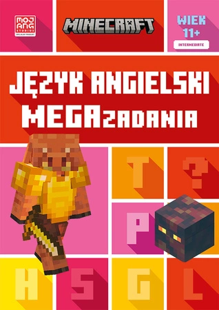 Język angielski. Megazadania 11+. Minecraft