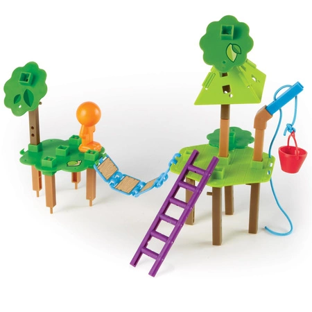 Zestaw do konstruowania i projektowania, Domek na Drzewie. 52 szt.