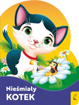 Nieśmiały kotek. Wykrojnik