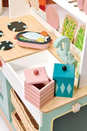 Duża drewniana kuchnia, Tender Leaf Toys