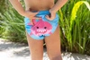 Zoocchini Pieluszka Kąpielowa Różowy Rekin 12-24 miesiące – 2 szt