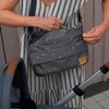 Lassig Casual Label Torebka-organizer do wózka 2w1 Blocks taupe