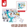 Puzzle sensoryczne 20 elementów Lodowa kraina, Janod