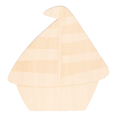 Little Dutch Drewniana lampka Żaglówka LA30523013