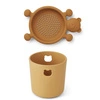 LIEWOOD, zestaw na plaże Bastian mini beach set  Mustard/sandy mix