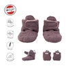 Lodger Polarowe buciki kapcie wrzosowe Folklore Mauve 3-6 m