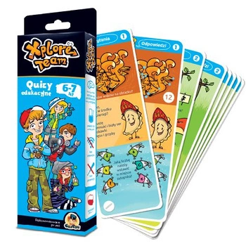 Quizy edukacyjne 6-7 lat xplore team