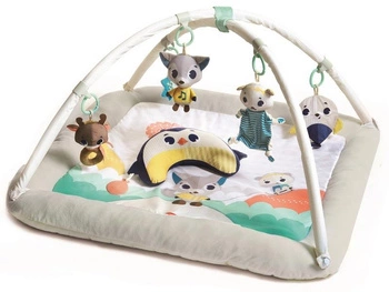 Gimnastyka pluszowa dla bobasa z pałąkami - Arktyczna Kraina