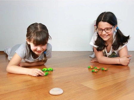 Drewniana gra zręcznościowa Żółwie 4l+ MILANIWOOD