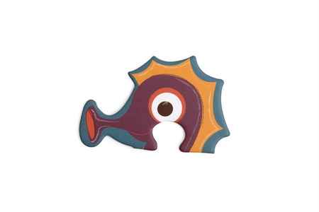 Scratch, 2 w 1 Puzzle podłogowe i pierwsze puzzle - Ocean 80 el.