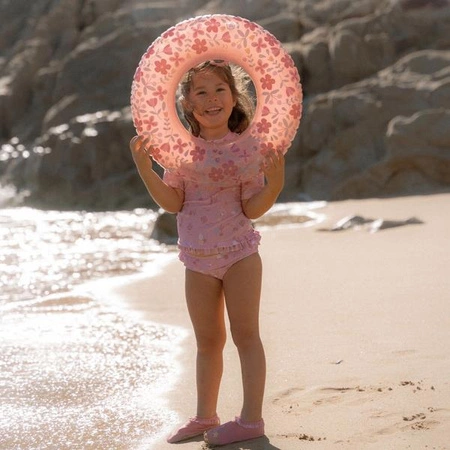 Little Dutch Koło do pływania Pink Flowers 50 cm