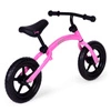 Rowerek rower biegowy dla dzieci jeździk koła EVA ECOTOYS różowy